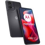 Resigilat - Telefon mobil Motorola Moto G24, 4GB RAM, 128GB, Dual-SIM, 4G, Negru Mat Charcoal