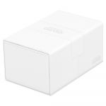 Cutie Depozitare Ultimate Guard Twin Flip'n'Tray 160+ XenoSkin Monocolor - Alb