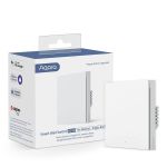 Intrerupator inteligent Aqara Smart Wall Switch H1 (No Neutral– fara Nul, Single rocker)