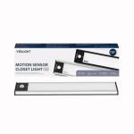 Lampa LED Yeelight cu senzor miscare pentru dulap A20, Black, 20 cm lungime