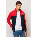 Bluza sport cu fermoar si logo Taxon
