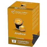 Cafea 100% Arabica, 12 capsule compatibile Cafissimo/Caffitaly/Beanz, Italian Coffee