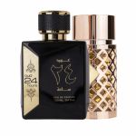 Pachet 2 parfumuri best seller, Oud 24 Hours 100 ml pentru el si Jazzab Gold 100 ml pentru ea