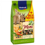 Hrana pentru iepuri Vitakraft Premium Menu 1kg+20% Gratis