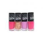Set 4 Lac de unghii, Maybelline, Color Show Colorama, 4 x 7 ml