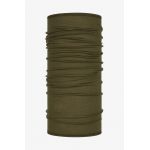 Buff Fular împletit bărbați, culoarea verde, material neted