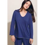 Bluza de casa din amestec de lyocell