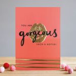 Felicitare - Gorgeous Hottie | Louise Tiler Designs