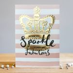 Felicitare - Sparkle Crown | Louise Tiler Designs