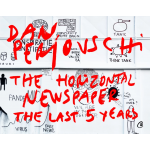 Set 70 carti postale - The Horizontal Newspaper: The Last Five Years (2019–2023) | Curtea Veche