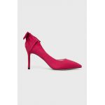 Answear Lab pantofi cu toc culoarea roz