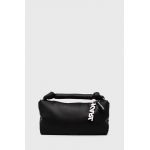 Karl Lagerfeld poseta de piele culoarea negru