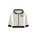 Dkny hanorac de bumbac pentru copii culoarea bej, modelator
