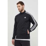 adidas bluză H46099 bărbați, culoarea negru, cu imprimeu H46099