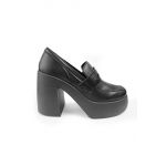 Altercore pumps Grace femei, culoarea negru, cu toc drept
