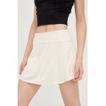 adidas Performance fusta culoarea bej, mini, evazati