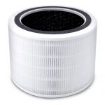 Filtru purificator de aer LEVOIT Core 200S, 3 in 1, Pre filtru, Filtru HEPA, Filtru de Carbon activ , Alb