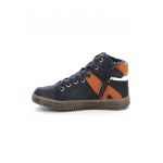 Pantofi sport high-cut din piele ecologica