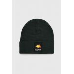 Colourwear caciula , culoarea verde, din tricot gros