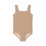 Konges Sløjd costum de baie dintr-o bucată pentru copii culoarea bej