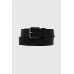 BOSS curea de piele bărbați, culoarea negru 50491889