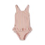 Liewood costum de baie dintr-o bucată pentru copii culoarea bej