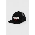 Deus Ex Machina sapca Akin culoarea negru, cu imprimeu
