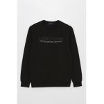 Bluza sport cu imprimeu text