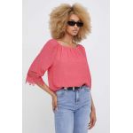 Answear Lab bluza femei, culoarea portocaliu, neted