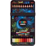 Creion pastel uleios Posca KPE-200. 4mm, 36 culori/set | Uni