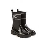 Karl Lagerfeld bocanci copii culoarea negru