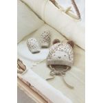 Mayoral Newborn set de bumbac pentru bebelusi Gift box culoarea bej