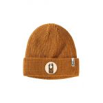 Jack Wolfskin caciula copii culoarea maro