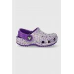 Crocs slapi copii culoarea violet