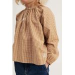 Liewood bluza de bumbac pentru copii culoarea galben, modelator