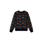 Levi's bluza copii culoarea negru, modelator