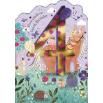 Felicitare - Age 4 - fete | Great British Card Company
