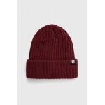 DC caciula culoarea bordo, din tricot gros