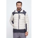 Columbia geacă de puf M Autumn Park Down Hooded Jacket bărbați, culoarea bej, de tranziție 1930241