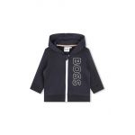 BOSS compleu copii culoarea albastru marin