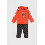 adidas trening copii x Marvel culoarea rosu