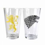 Set 2 pahare - Game Of Thrones Stark And Lanister | Half Moon Bay