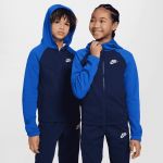 Trening Nike K NSW TRACKSUIT POLY HD FZ LBR