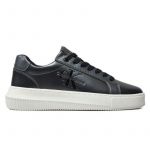 Pantofi sport Calvin Klein Chunky Cupsole LaceUp leather ML MTL