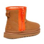 Ghete UGG Classic Mini Zipper Tape Logo