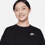 Bluza Nike G NSW CLUB FLC OVRSZD CREW LBR