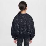 Bluza Nike G NSW CLUB FLC BXY CRW SHNE