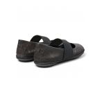 Balerini de piele nabuc cu banda elastica Nina 1395