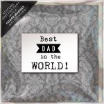 Felicitare - Best Dad in The World | Great British Card Company