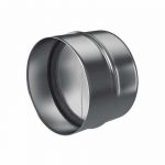 Conector cu clapeta antiretur, Ø100mm, Gri